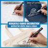 MOLZINY 2-Pack White Fabric Markers view 4