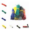 Breadboard Jumper Wires, Solderless, 1007 24 AWG, Tinned, Multicolor, 120 Pieces, 8 cm view 3