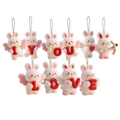 Valentine's Day Rabbit Ornaments