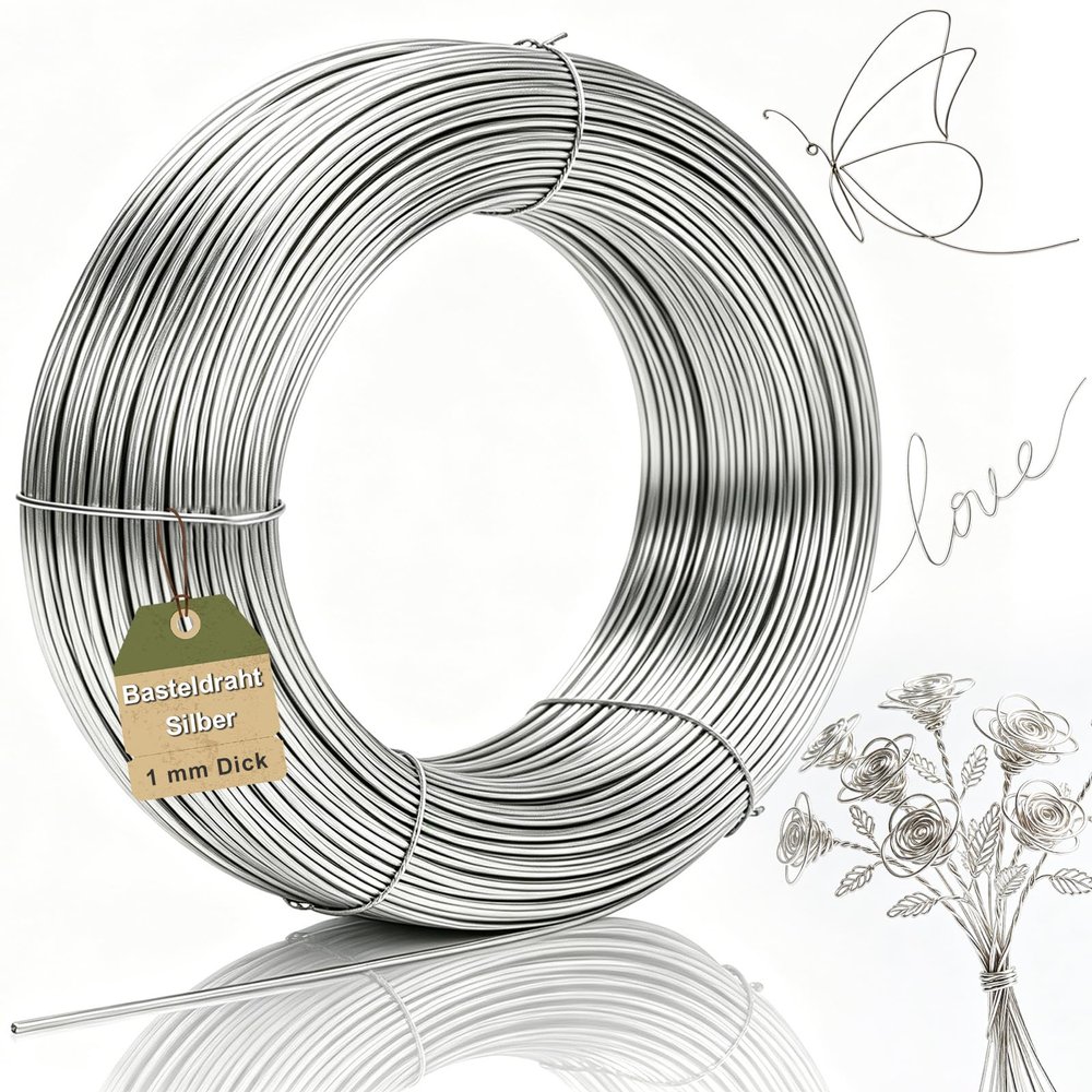 1mm Craft Wire, 40m Aluminum Wire for DIY