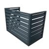 Generic Aluminum AC Privacy Screen for Mini-Split Units view 1