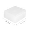 NIYANGLE 25-Piece CD Storage Case Set, White ABS Plastic, Large-Capacity Portable Slim Media Holder with Outer Film view 2