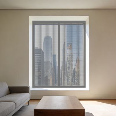Magnetic Window Fly Curtain, 175 x 100 cm, Gray
