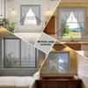 Magnetic Window Fly Curtain, 175 x 100 cm, Gray view 2