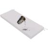 PLCIVSA Waterproof Outdoor Bench Cushion, Light Gray, 150 x 50 x 5 cm view 1