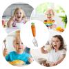 Kids' Spoon Set, Heat-Resistant, Reusable Metal Utensils view 4