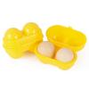 2-Piece Egg Holder - Portable Egg Container for 2 Eggs with Shock Protection view 1