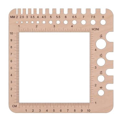 Knitting Needle Gauge