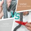Yarn Fluffer Tool with Lockable Serrated Jaw view 4