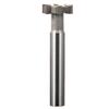 1pc 12–60mm Tungsten Steel T-Slot Cutter, Carbide Extended Straight-Shank Router Bit view 1