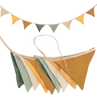 Colorful Bunting Banner for Kids Room