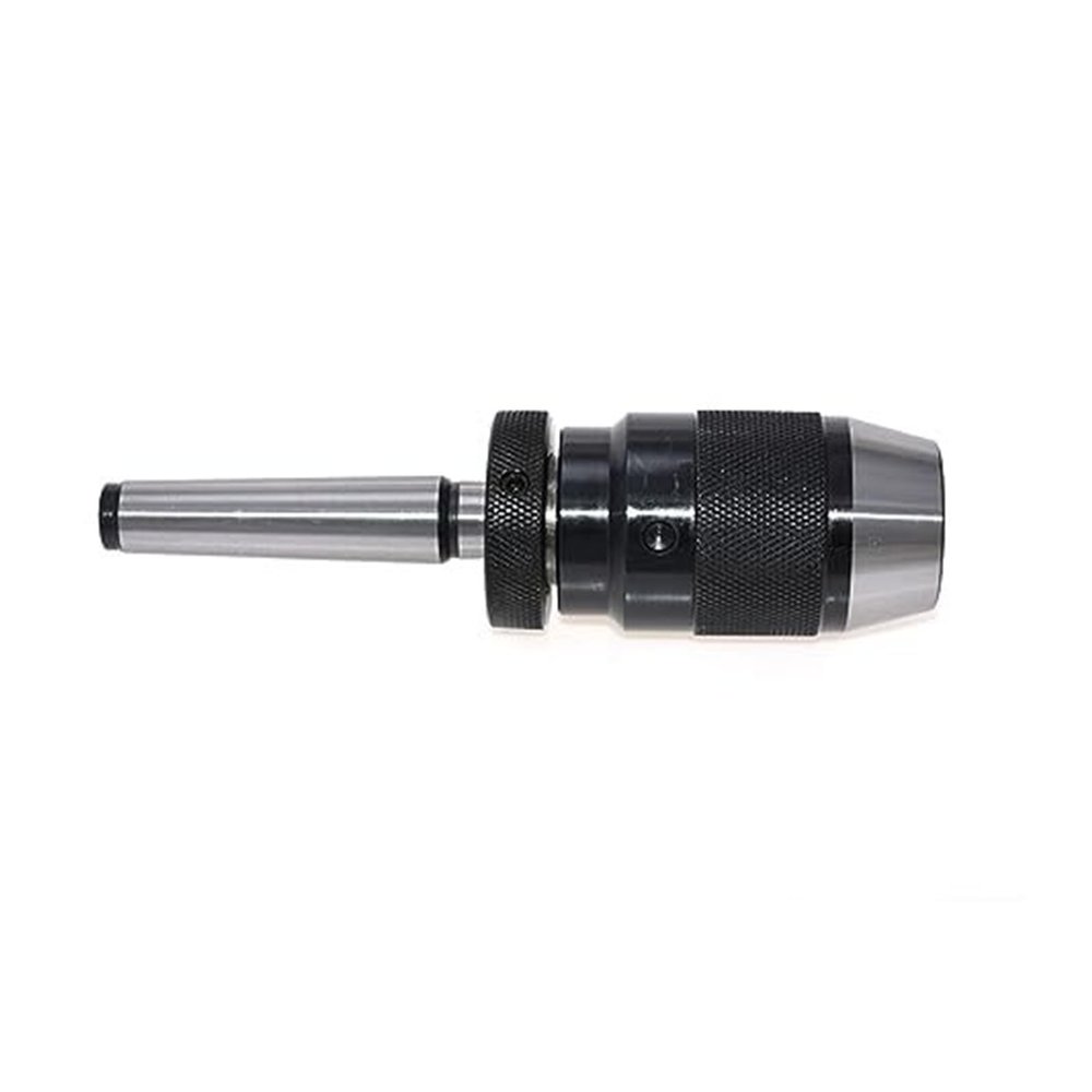 Self-Tightening Keyless Drill Chuck, MT2 B10/B12/B18/B22, Steel, B16 (1–13 mm)
