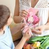 Realistic Artificial Flowers Bouquet view 3