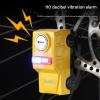 Car-Shaped Disc Brake Lock with Alarm for Bikes and Motorcycles view 3