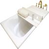 LMMIAOZ Folding PVC Bathtub Cover and Storage Tray view 4