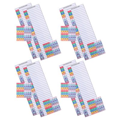 NULYLU 8 Self-Adhesive PVC Labels for Electrical Panels