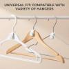 50-Pack Space-Saving Hangers view 3
