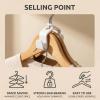 50-Pack Space-Saving Hangers view 4