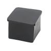 4/8/12/16-Piece Square Rubber Chair Leg Pads, Black, 10 x 10 mm view 1