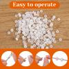 Molain 200 Pcs Silicone Rubber Stoppers view 3
