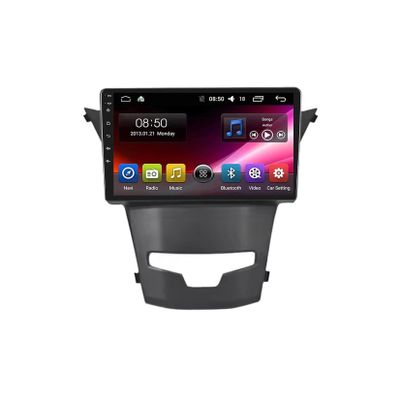 2-DIN Android GPS Car Stereo for SsangYong Korando/Actyon 2014–2017, Bluetooth, FM, Mirror Link, USB, AUX, Wi‑Fi, 4-Core 2GB+32GB