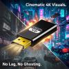 DisplayPort to HDMI Adapter, 4-Pack, 4K@60Hz, Compatible with Lenovo, HP, Dell, AMD and NVIDIA view 2