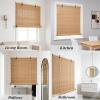 Bamboo Roller Shade - Privacy & UV Protection view 4