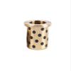 Wrapped Oil-Free Brass and Graphite-Brass Flanged Bushing JFB25x35x(20-50) mm - 45x5 mm (JFB25x35x45-45x5) view 1