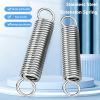 Purzen 304 Stainless Steel Extension Springs Set, 5 Pieces, 1 mm x 8 mm x 40 mm view 3