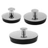 Bathtub Stopper, Stainless Steel Sink and Bathtub Drain Stopper, Rubber for Sink, Bathtub, Kitchen Sink, Silver (M) view 4