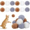 Larrel 12-Pack Faux Fur Pom Poms for Hats view 1
