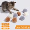 Larrel 12-Pack Faux Fur Pom Poms for Hats view 4