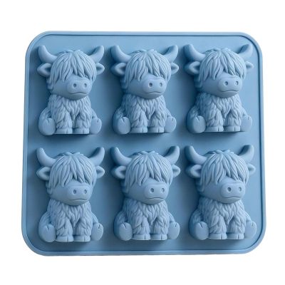 Highland Cow Silicone Ice Cube Mold