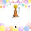 10 Mini Party Hats for Plush Toys view 2