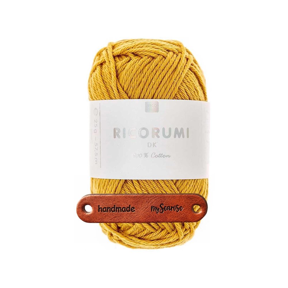 Rico Design CREATIVE RICORUMI DK Mustard Premium Yarn 25g