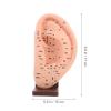 PAMINGONO Vinyl Ear Acupuncture Model with Base, Beige view 2