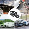Quick-Install Steel D-Ring Tie-Down Anchors for Trucks, Boats and Garages view 2
