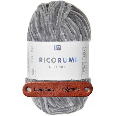 Rico Design Ricorumi Nilli Nilli 26 Gray Premium Yarn 25g