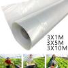 FACAIIO Transparent PE Greenhouse Film, Weather-Resistant Plastic Cover for Greenhouse, Frost and Bad Weather Protection, 3 x 1 m view 2
