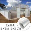 FACAIIO Transparent PE Greenhouse Film, Weather-Resistant Plastic Cover for Greenhouse, Frost and Bad Weather Protection, 3 x 1 m view 3