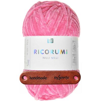 Rico Design Ricorumi Nilli Nilli 28 Neon Pink Premium Yarn 25g