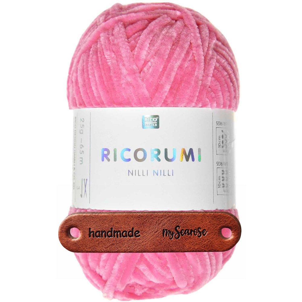 Rico Design Ricorumi Nilli Nilli 28 Neon Pink Premium Yarn 25g