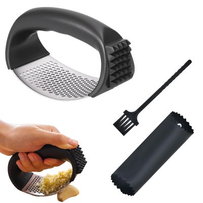 Stainless Steel Garlic Press