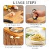 Stainless Steel Garlic Press view 4