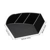 HINTRMENT Acrylic Coffee Holder, 2-Piece Set with 3 Compartments for Coffee Stations view 2