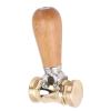 Qcwwy Woodworking Mallet with Brass and Replaceable Plastic Heads view 2