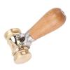 Qcwwy Woodworking Mallet with Brass and Replaceable Plastic Heads view 4