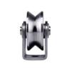 Grooved Rail Wheel, 1-Piece V/U/H Pulley Block, 304 Stainless Steel Roller, Silent Heavy Duty (V 16 mm) view 1