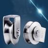 Grooved Rail Wheel, 1-Piece V/U/H Pulley Block, 304 Stainless Steel Roller, Silent Heavy Duty (V 16 mm) view 4