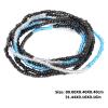 MAJORMENCH Handmade Glass Bead Waist Chain view 2